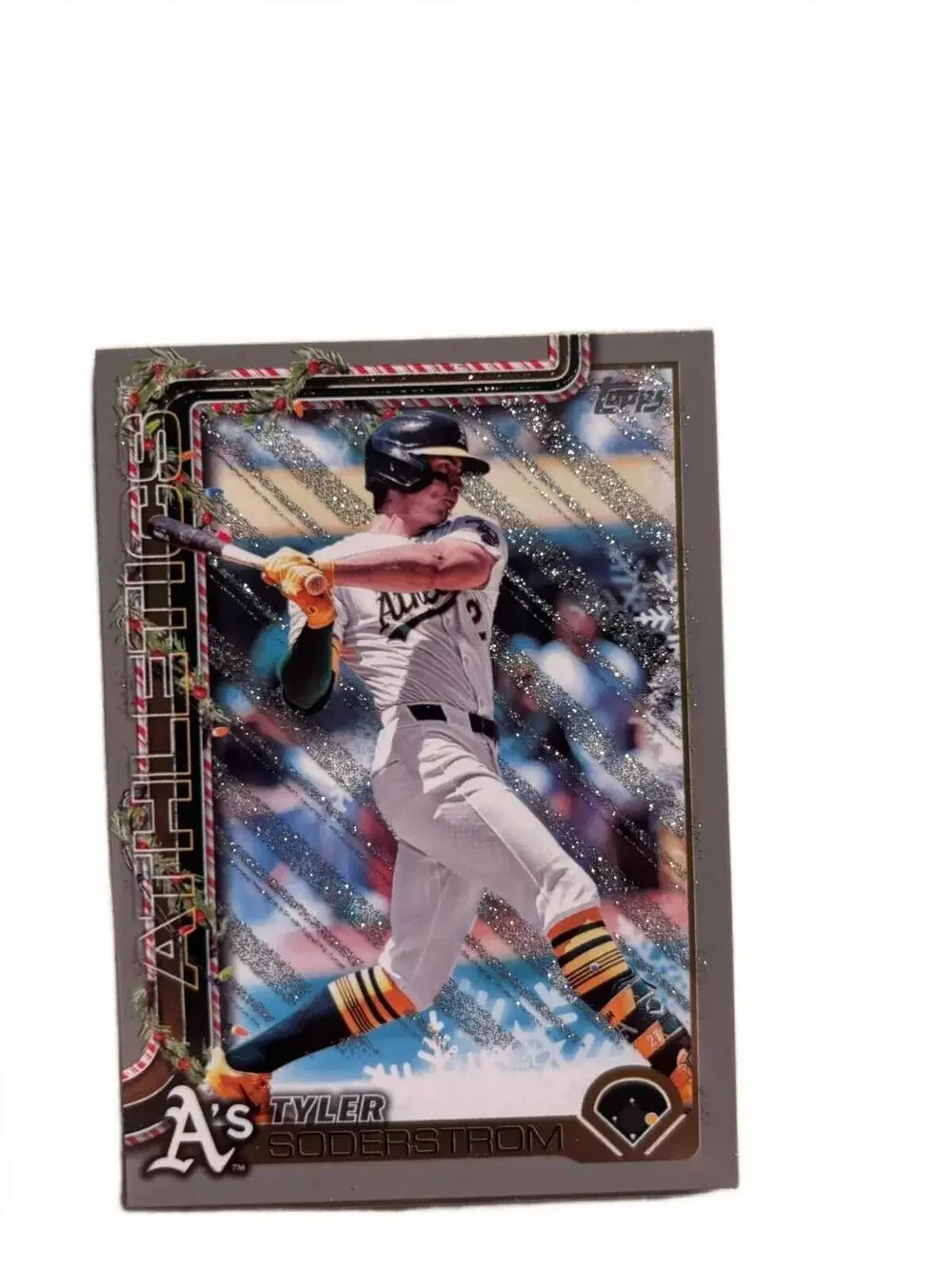 Tyler Soderstrom Oakland Athletics 2023 Topps Holiday H32 #1